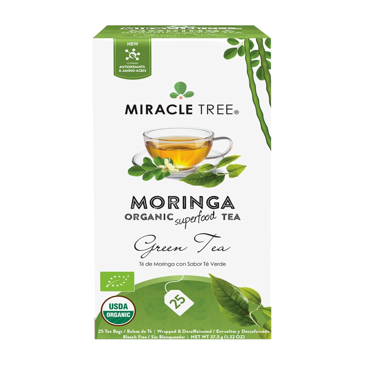 Miracle Tree – Organic Moringa Superfood Tea